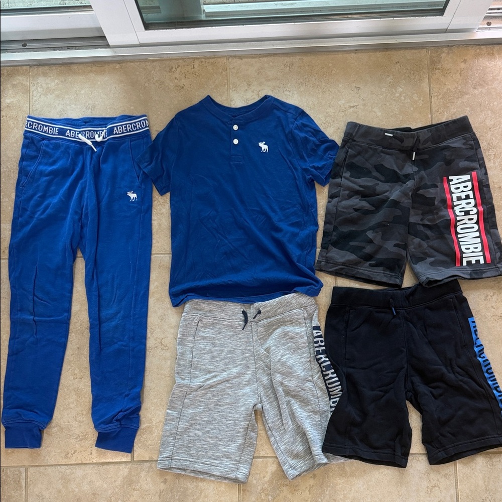 BOYS 9/10 Abercrombie & Fitch lot 5 items
